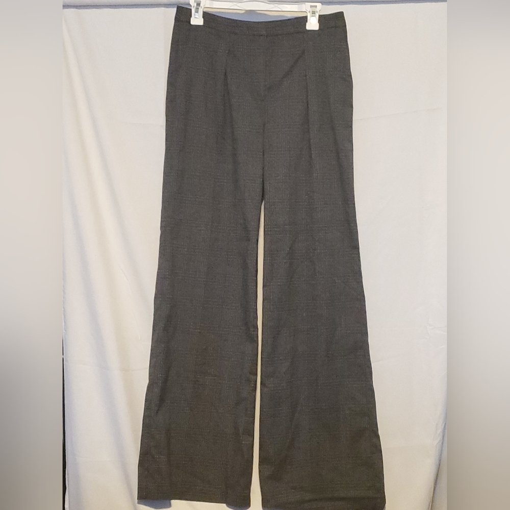 Halogen Black and Gray Plaid Dress Pants Size 6